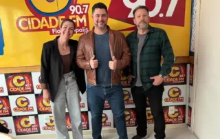 Entrevista Rádio Cidade FM 90.7 Florianópolis!