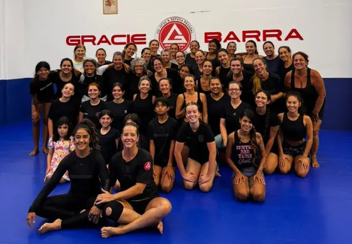 Aulões de defesa pessoal com Academia Gracie Barra Oka Floripa!